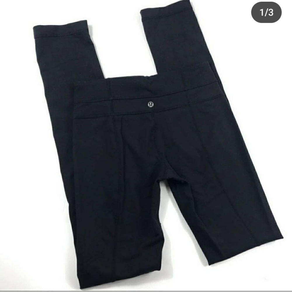 Lululemon Black Full Length Leggings Size 4
